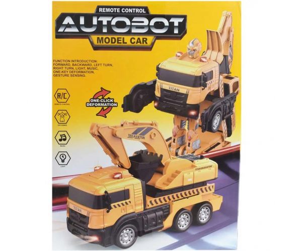 Autobot Titan robot cu telecomandă RC masina transformabilă 27MHz 26cm