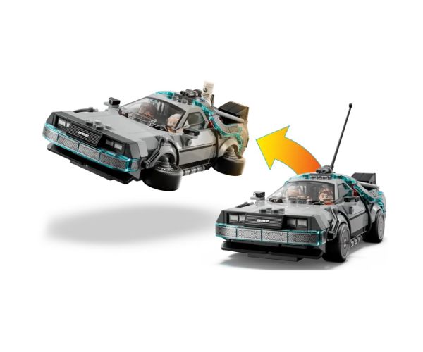 LEGO® Speed Champions: Înapoi în viitor mașina timpului (77256)