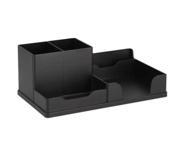 Spirit: suport de masă pentru accesorii negru 16,5x10cm