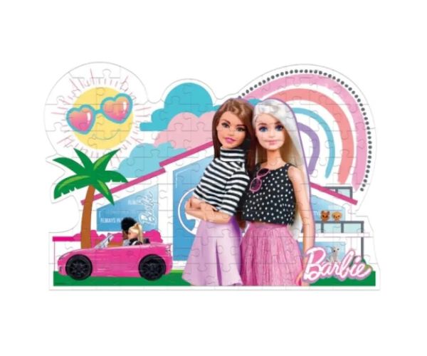 Casa de vacanță a lui Barbie Supercolor 104 bucăți puzzle - Clementoni