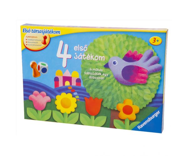 4 primele mele jocuri - colecție de jocuri de societate - Ravensburger