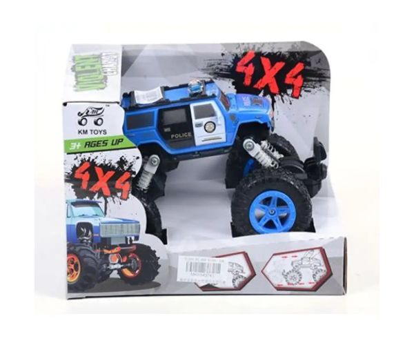Vehicul jeep de poliție cu arcuri 4x4