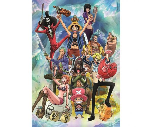 One Piece puzzle compact de 1000 de piese, 50x70cm - Clementoni