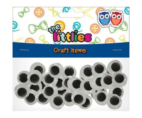 Ochi din plastic 12mm 100 bucăți