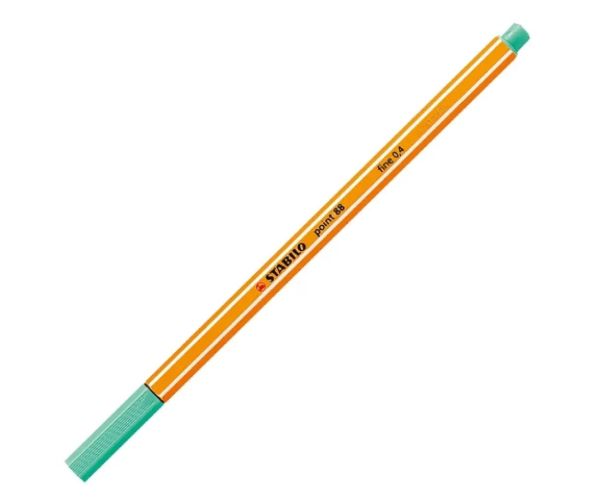 Stabilo: Point 88 de 0,4mm verde gheață culoare