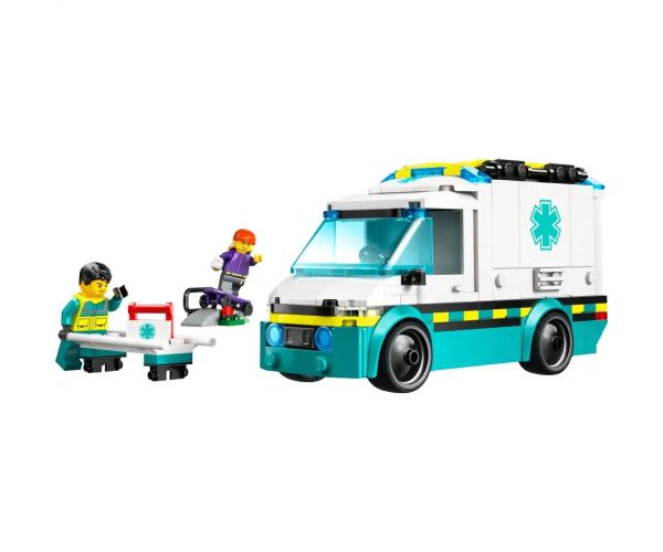 LEGO® City: Ambulanță de urgență (60451)