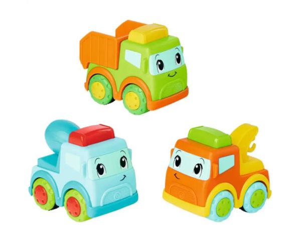 ABC Press n Go camioane în trei variante diferite - Simba Toys