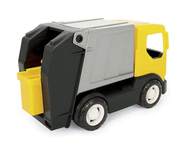 Tech Truck mașină de gunoi galbenă 26cm - Wader