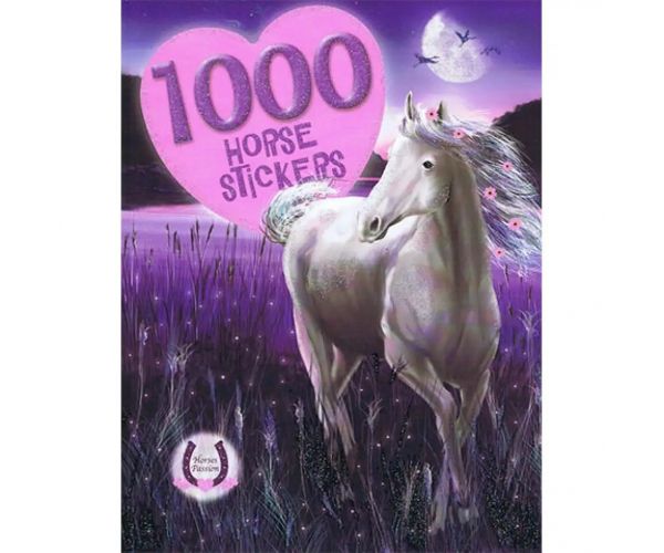 1000 de cai autocolant 2. - Album de autocolante cu lumina lunii