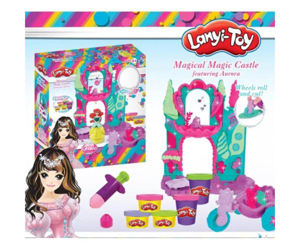 Lanyi-Toy Ariell castelul magic set de plastilină