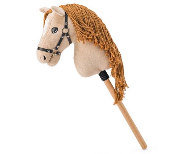 Mulțumită calului hobby cu zăbăluță de culoare bej - Woodyland
