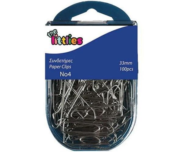 Agrafă de birou în suport plastic 33mm 100 bucăți