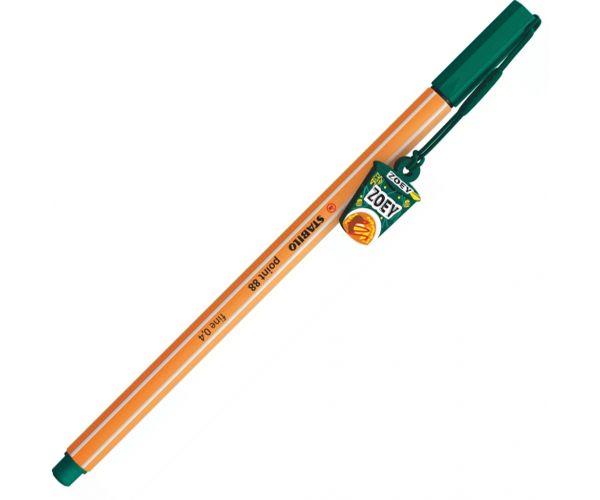 Stabilo: K-Pop Vânătorii de Demoni Point 88 marker verde cu decorare Zoey 0,4mm