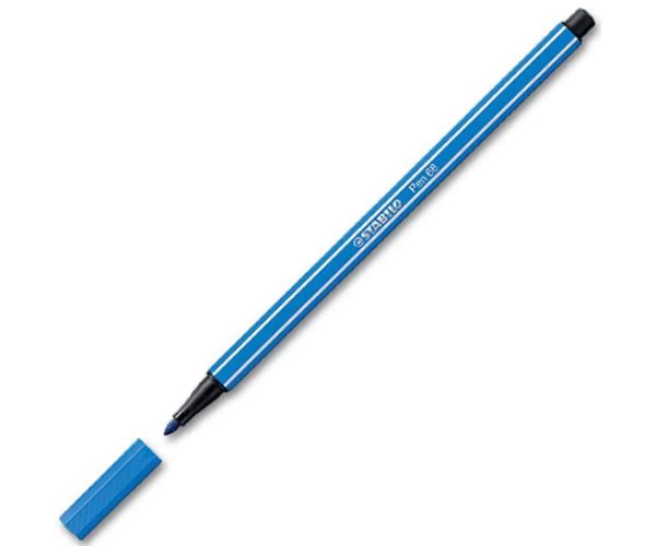 Stabilo: Pen 68 albastru închis marker