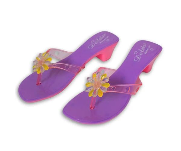 Set de frumusețe roz din 9 piese cu pantofi, ceas și accesorii