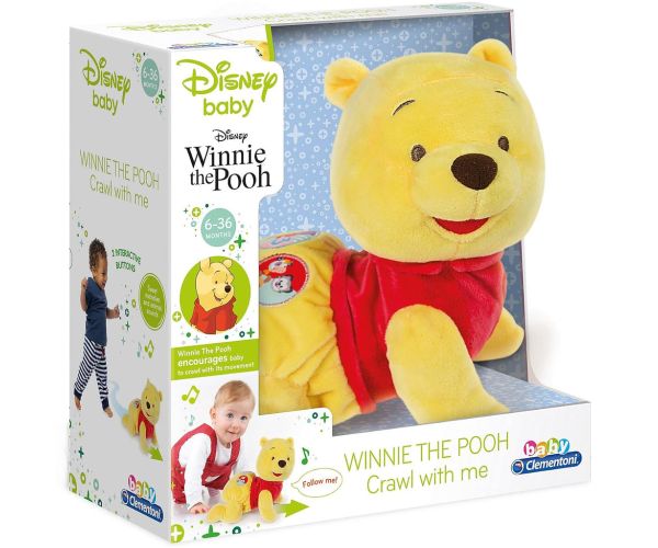Disney Winnie the Pooh figură de pluș interactivă - Clementoni