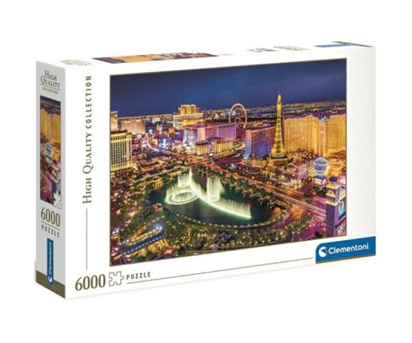 Las Vegas, Statele Unite ale Americii HQC puzzle 6000 bucăți  - Clementoni