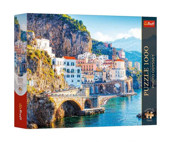 Puzzle premium de 1000 de piese Amalfi Italia - Trefl