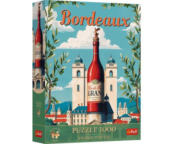 Puzzle premium de 1000 de piese Bordeaux Franța - Trefl