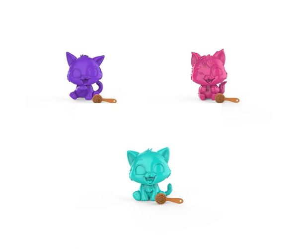 Washy Friends: Color Reveal Pisici Pancsoló surpriză în pachet variat 1buc