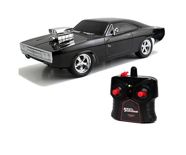 Fast & Furious: RC Doms Dodge Charger R/T mașină cu telecomandă 1/24 - Simba Toys