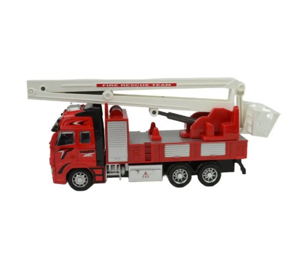 Fire Truck: mașină de pompieri cu lumina si sunet 20cm
