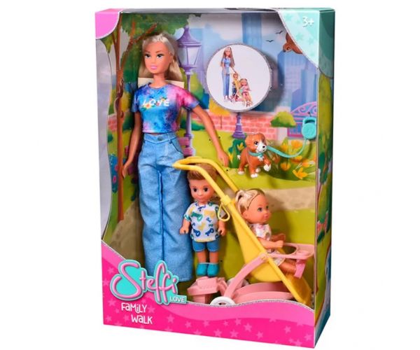 Steffi Love: Plimbare în Familie - Simba Toys