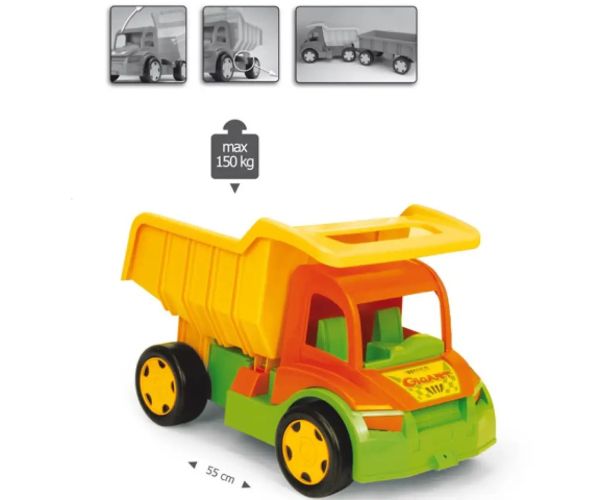 Camion Gigant camion cu o capacitate de 150 kg - Wader