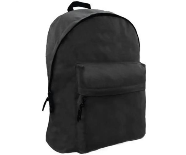 Omega rucsac, ghiozdan două compartimente culoarea neagră 32x42x16 cm