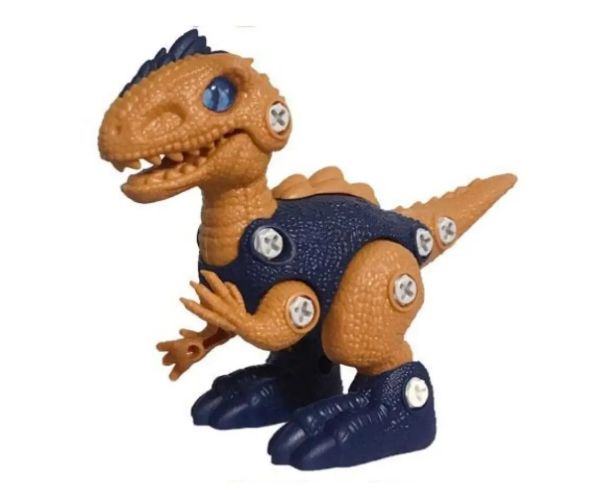 DIY Velociraptor dinozaur figurină poate fi înșurubat