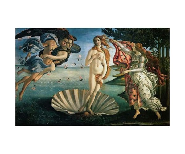 Botticelli: The Birth of Venus Museum HQC puzzle 2000 bucăți - Clementoni