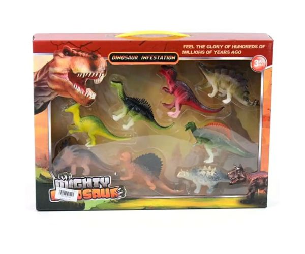 8 bucăți dinozaur figurine set