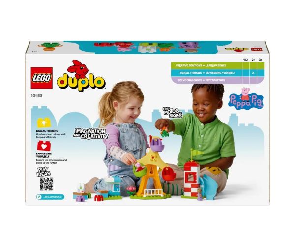 LEGO® DUPLO®: Peppa Porcu Parcul de Distracții (10453)