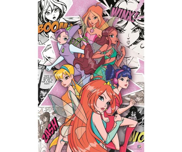 Perechea de zâne Winx 500 de piese puzzle - Clementoni