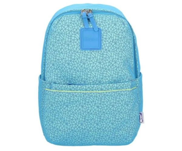 Spirit: Mesh ușor ca un fulg ghiozdan model albastru, rucsac 43x28x13cm
