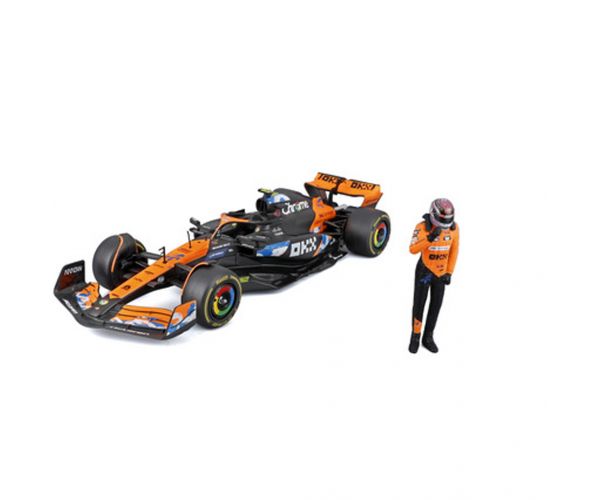 Bburago: Mașină de curse F1 - Mclaren MCL39 Norris 1 /24