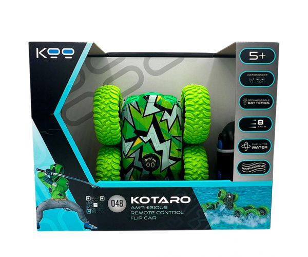 KOO: Kotaro 048 amfibie cu telecomandă dublă cascadorie mașină 1/16