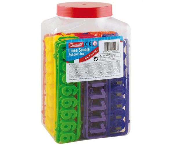 Quercetti: numere magnetice set 288 bucăți
