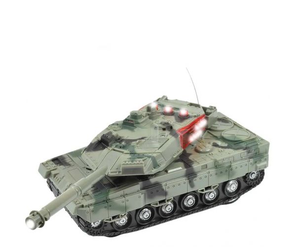 M1 Abrams tanc cu lumină și sunet telecomandă RC Scara 1/32 dimensiune 22cm