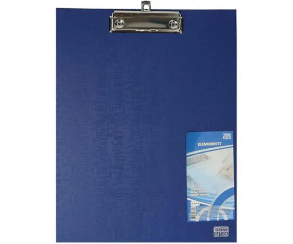 Spirit: Clipboard Premium cu fixare culoarea albastră A4