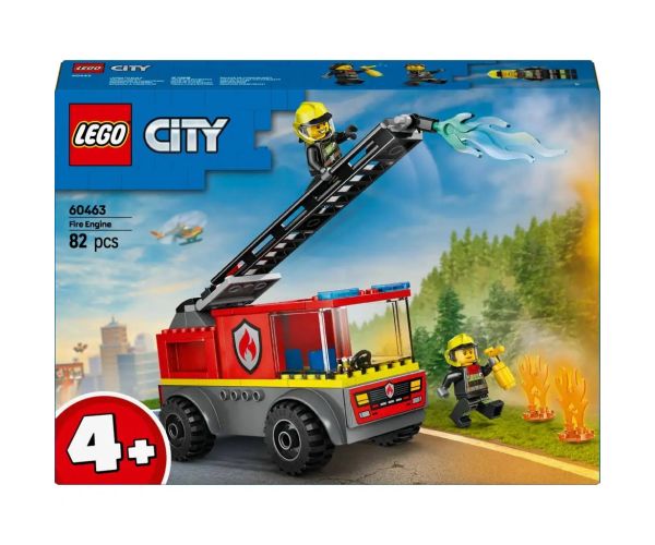 LEGO® City: Camion de pompieri cu scară (60463)
