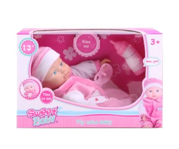 Sweet Baby Papusa cu accesorii 33cm