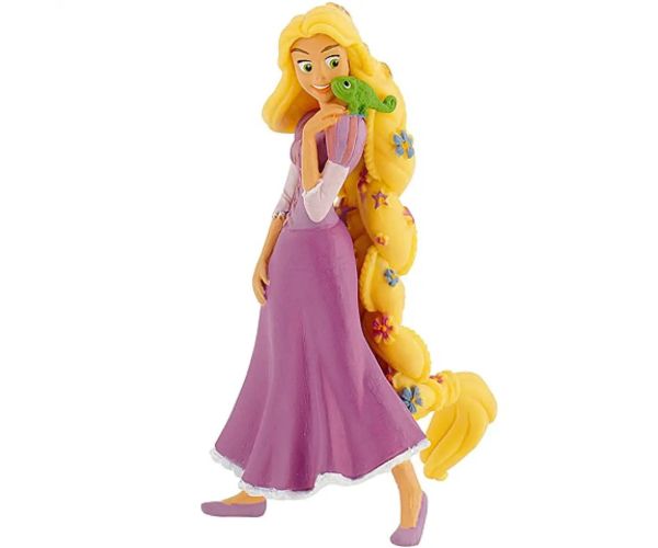 Rapunzel şi Pascal figurină de joacă