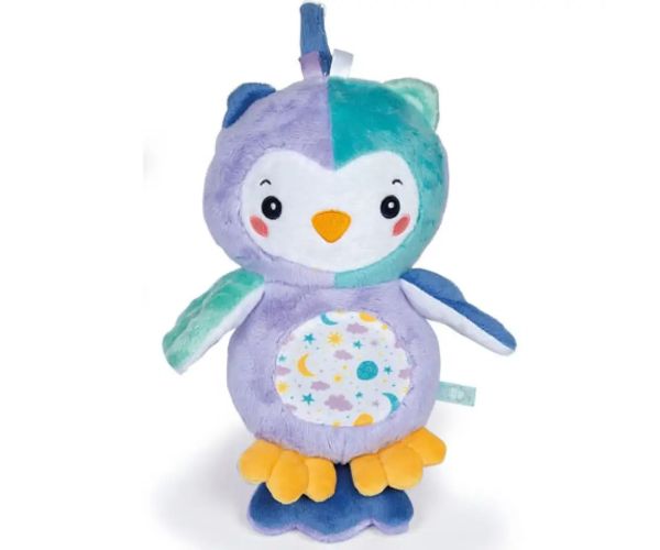 Baby bufniță pluș cu lumini - Clementoni