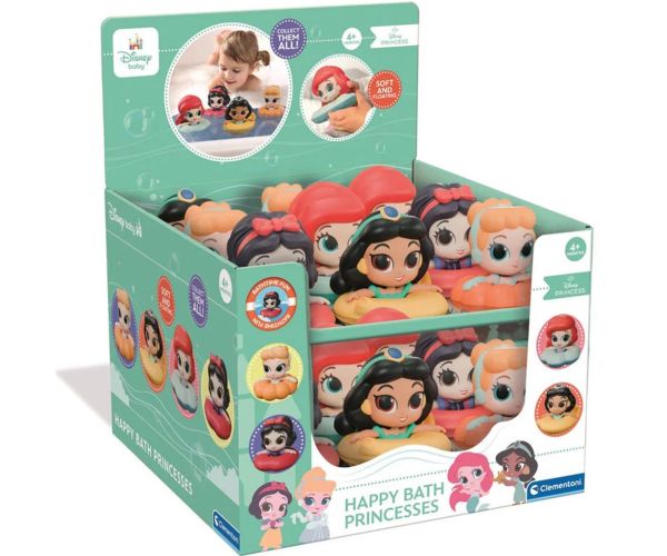 Jucării de baie Disney Prințese pentru bebeluși, mai multe variante 1buc - Clementoni