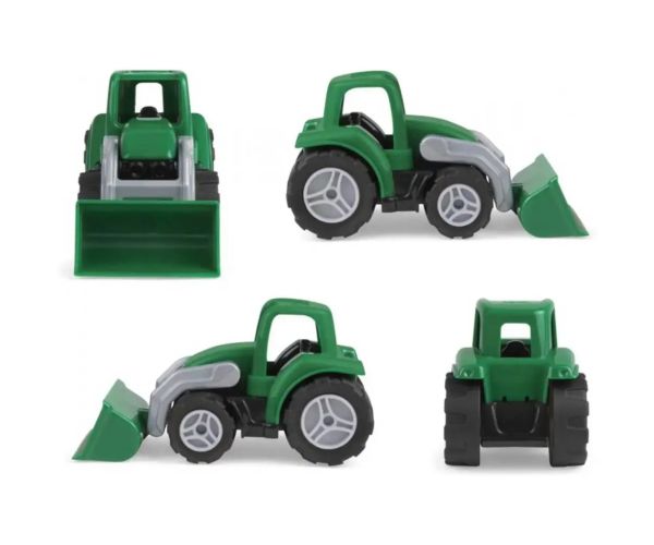 LENA: Workies mașini de lucru - Mașină de lucru tractor cu lopată 12cm