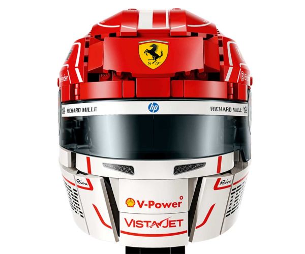 LEGO® Editions: Cască Scuderia Ferrari HP Charles Leclerc (43014)