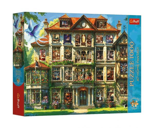 Un castel plin de secrete puzzle premium de 1000 de piese - Trefl