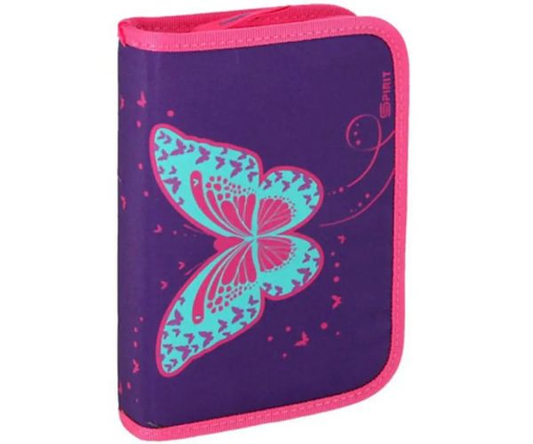 Spirit: Butterfly 3D model cu LED rucsac, ghiozdan 5 bucăți set