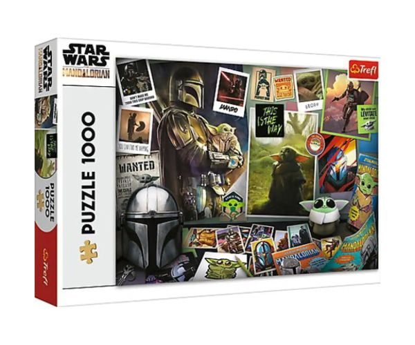 Star Wars: Grogu 1000 bucăți puzzle - Trefl